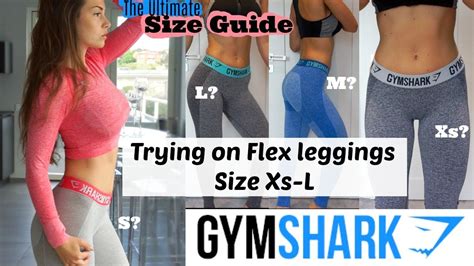 gymshark leggings size chart.